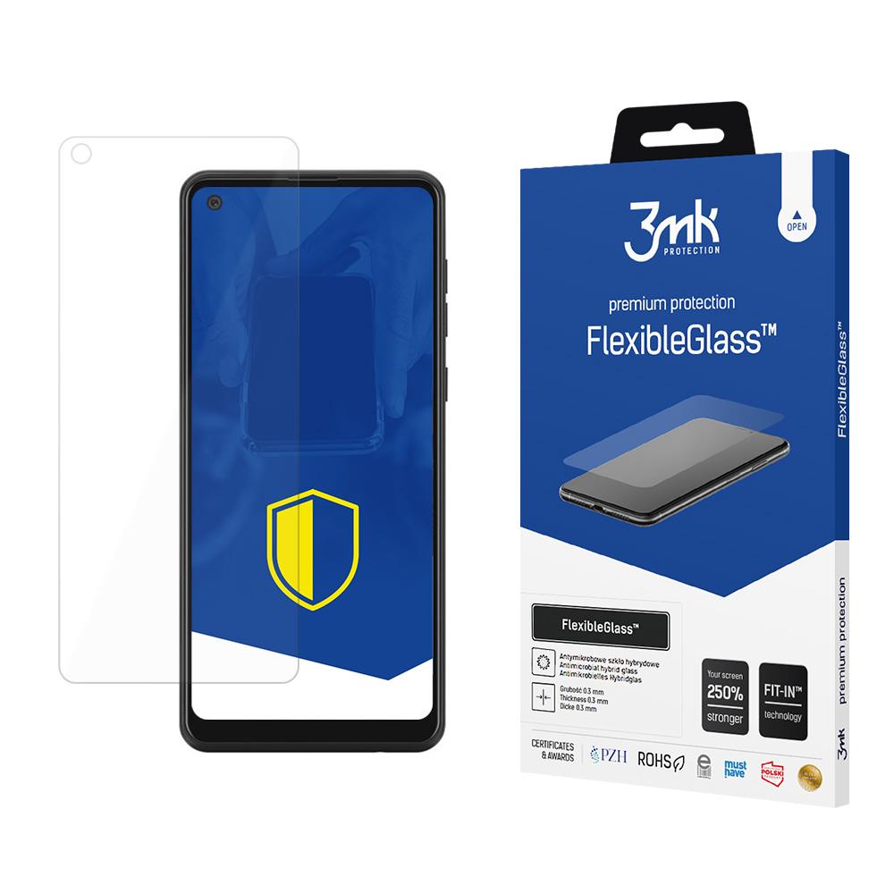 Vidro híbrido 3mk FlexibleGlass™ para Samsung Galaxy A21