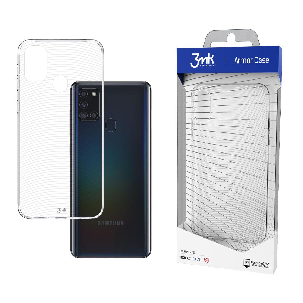 Capa 3mk Armor Case para Samsung Galaxy A21s - transparente