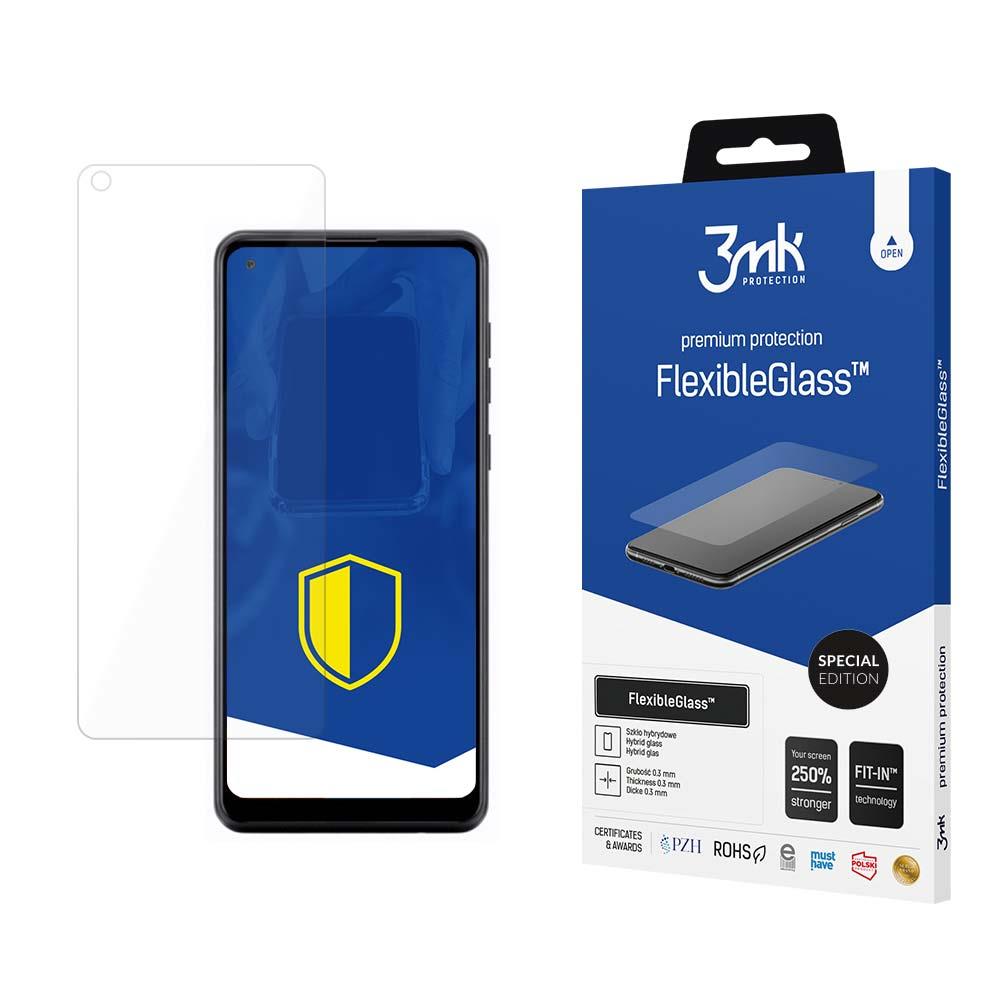 Vidro híbrido 3mk FlexibleGlass™ Edição Especial para Samsung Galaxy A21s