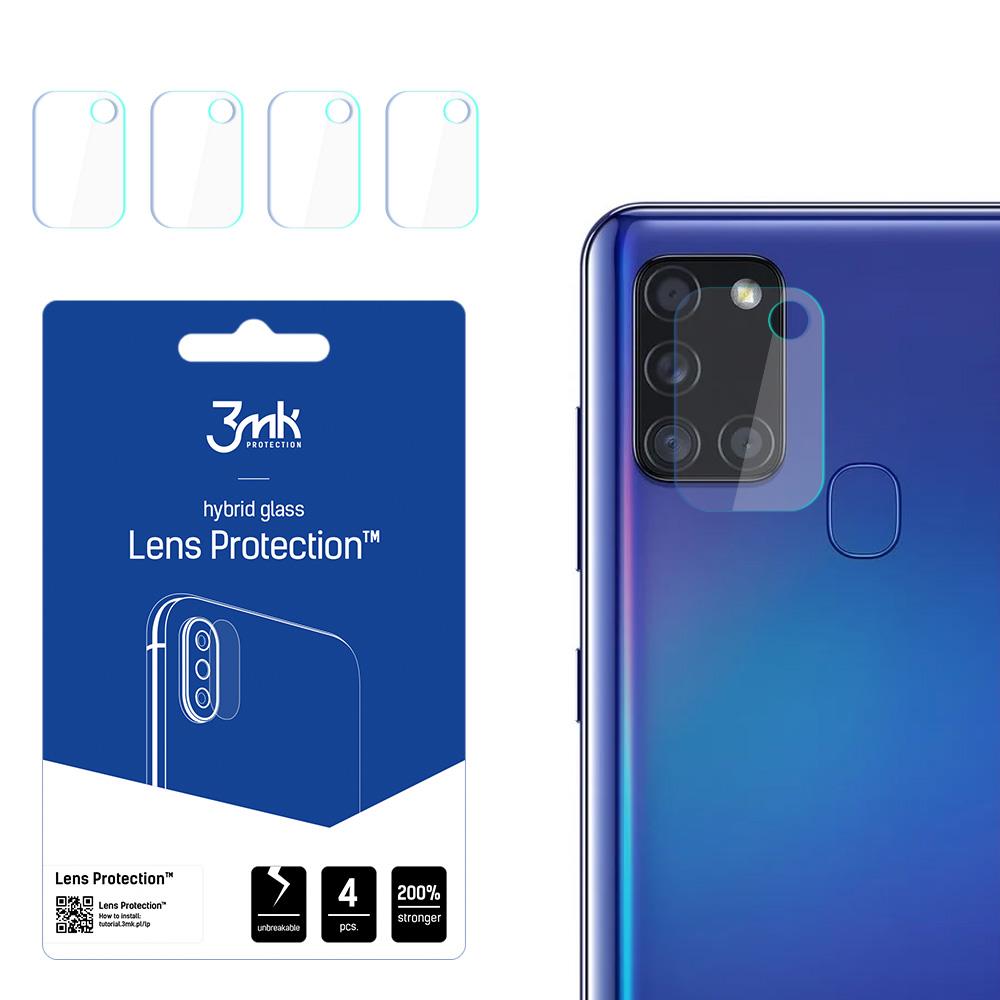 Vidro híbrido 3mk Lens Protection™ para câmera do Samsung Galaxy A21s