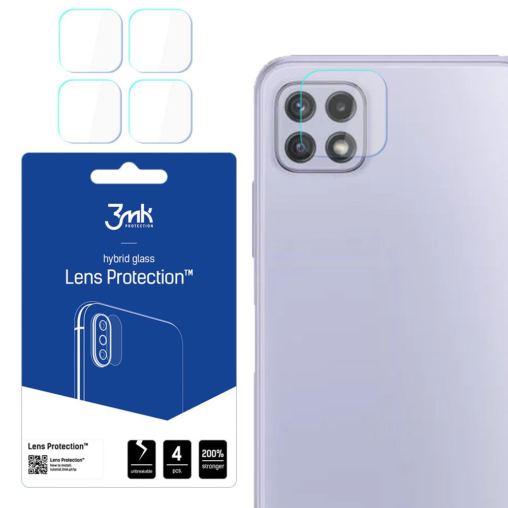 Vidro para câmera 3mk Lens Protection™ híbrido para Samsung Galaxy A22 4G