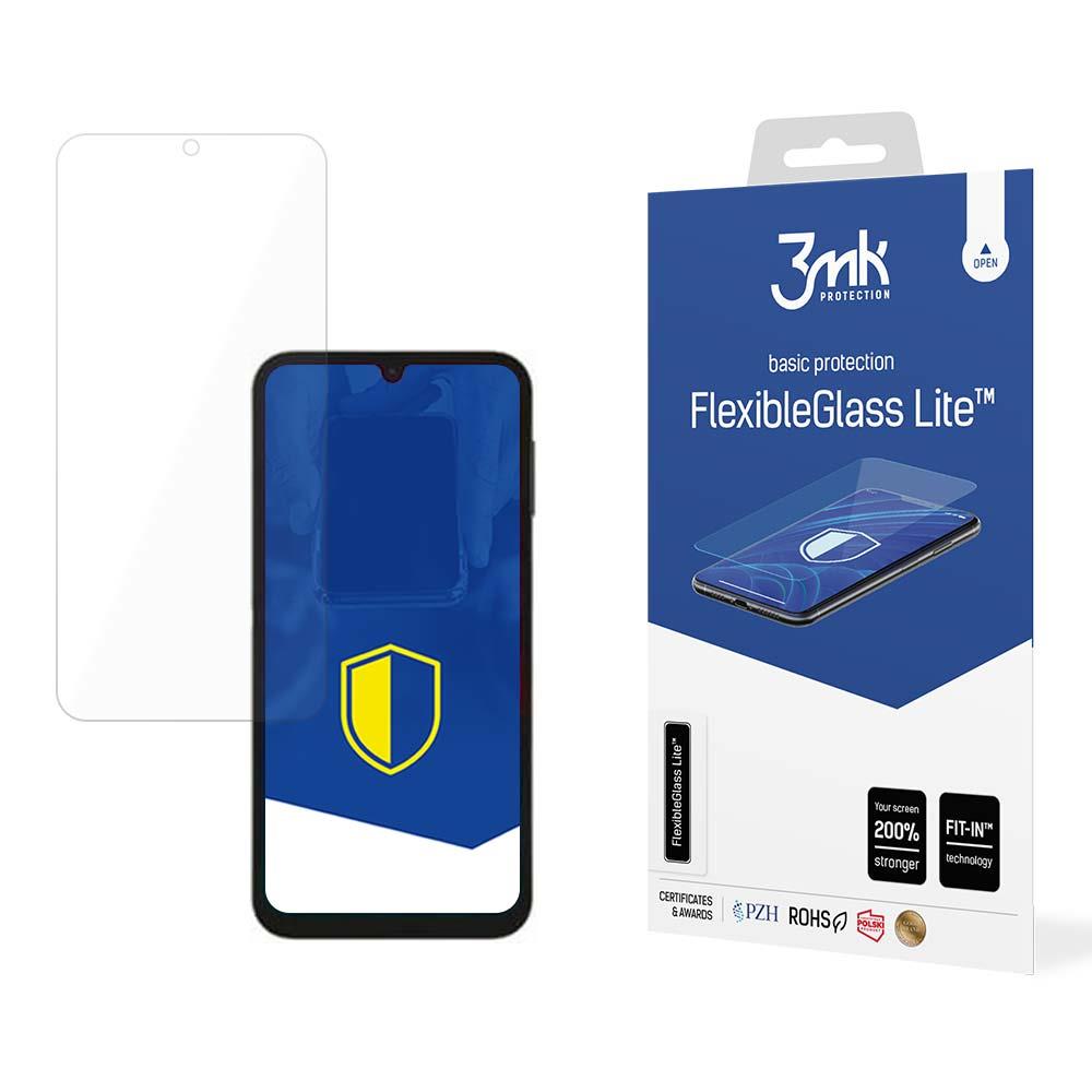 Vidro híbrido 3mk FlexibleGlass Lite™ para Samsung Galaxy A24 4G