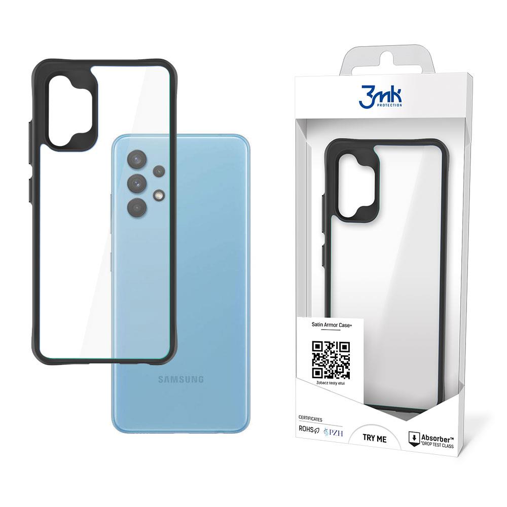 Etui 3mk Satin Armor Case+ para Samsung Galaxy A32 4G - transparente