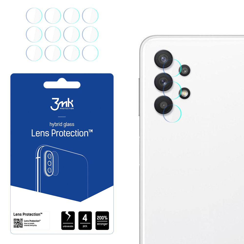 Proteção híbrida 3mk Lens Protection™ para lente de câmera no Samsung Galaxy A32 5G
