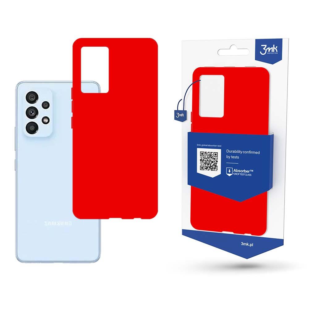 Capa 3mk Matt Case para Samsung Galaxy A53 5G - vermelha