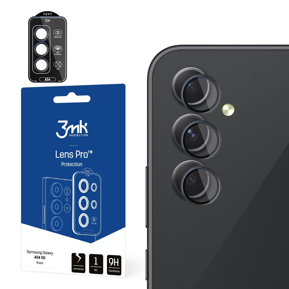 Proteção de lente 3mk Lens Protection Pro para Samsung Galaxy A54 5G - preta