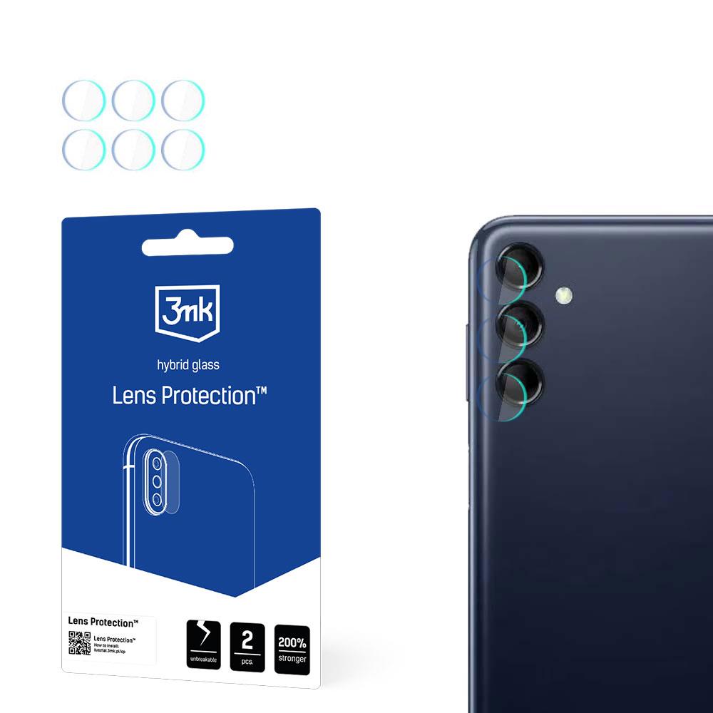 Proteção híbrida 3mk Lens Protection™ para lente de câmera no Samsung Galaxy M14