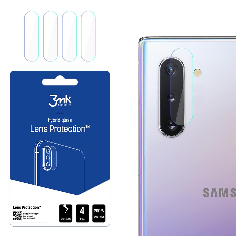 Vidro híbrido 3mk Lens Protection™ para Samsung Galaxy Note 10