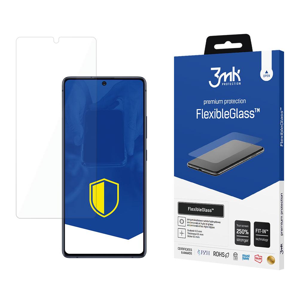 Vidro híbrido 3mk FlexibleGlass™ para Samsung Galaxy S10 Lite