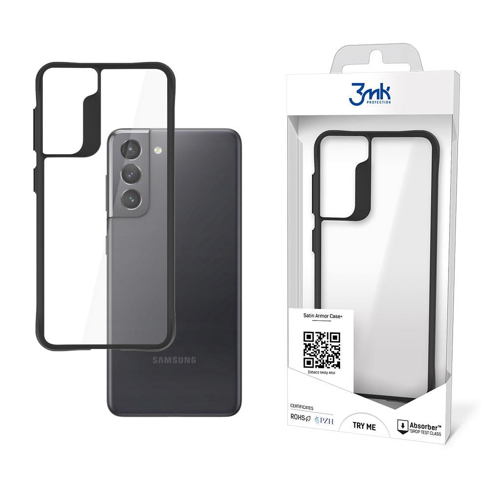 Etui 3mk Satin Armor Case+ para Samsung Galaxy S21 5G - transparente