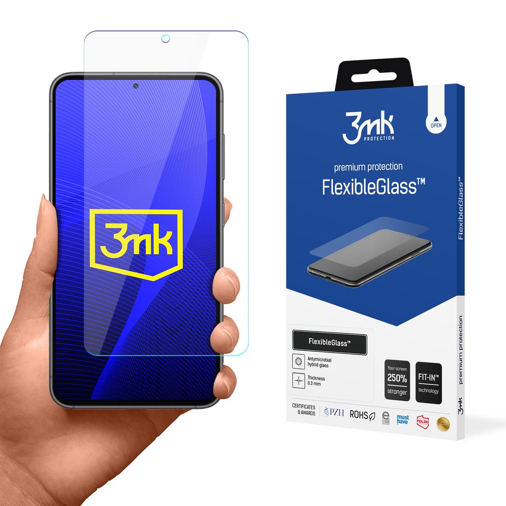 Vidro híbrido 3mk FlexibleGlass™ para Samsung Galaxy S23+