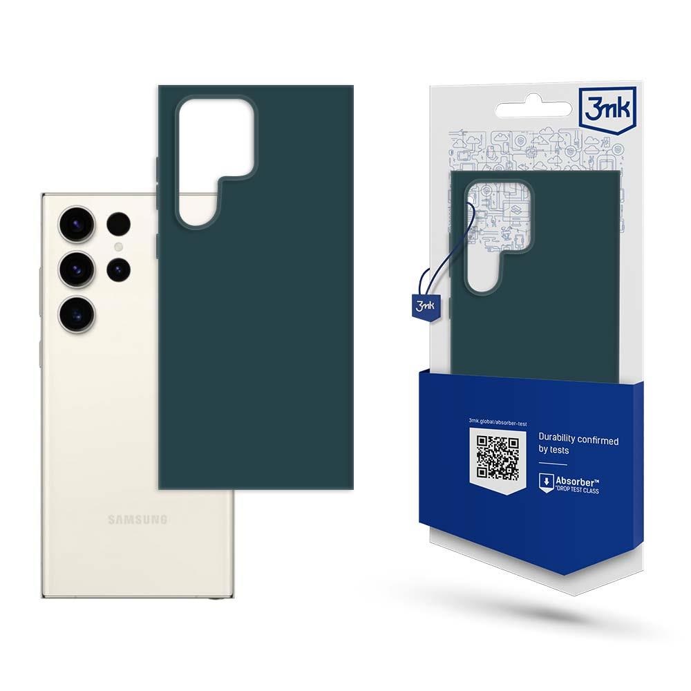 Capa 3mk Matt Case para Samsung Galaxy S23 Ultra - verde