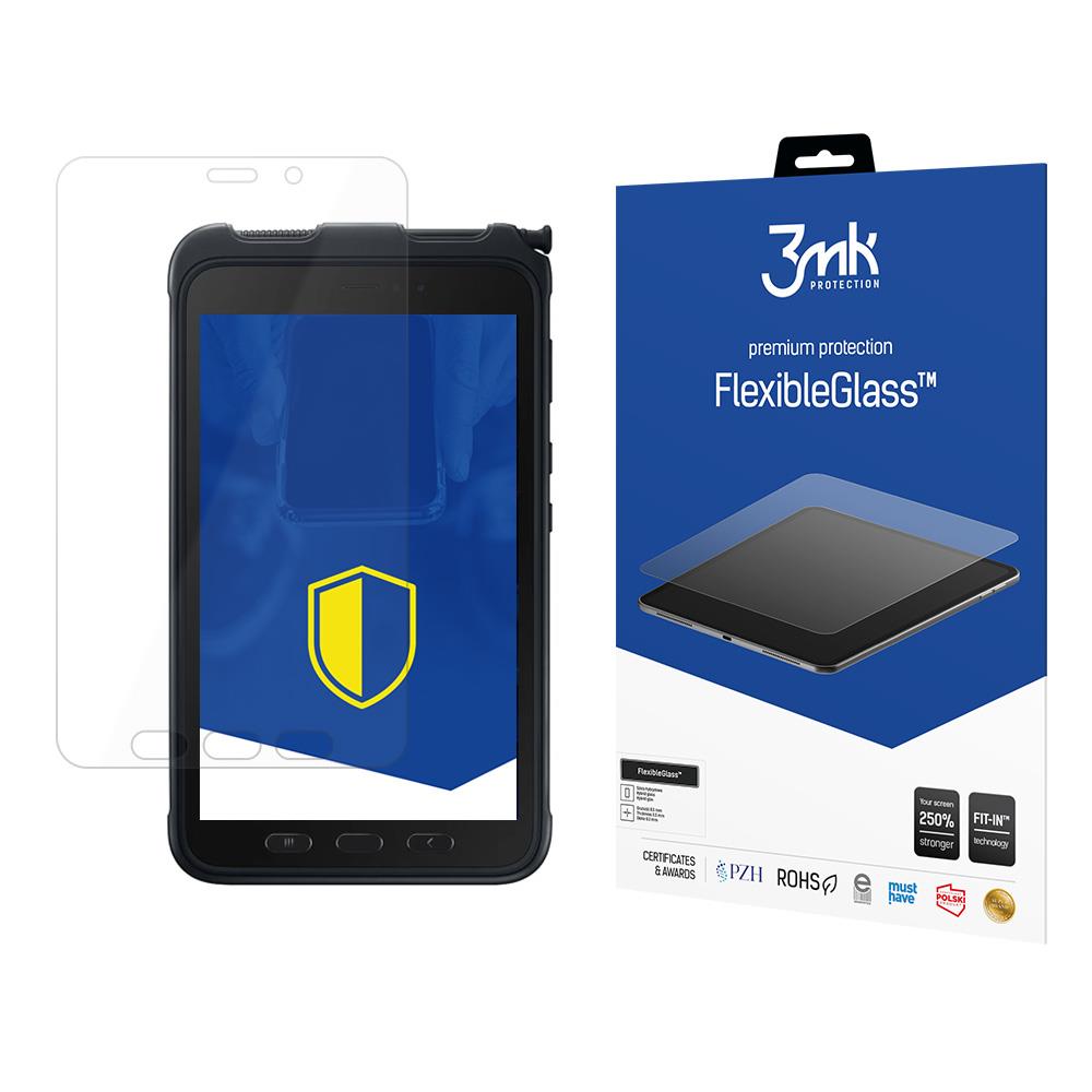 Vidro híbrido 3mk FlexibleGlass™ para Samsung Galaxy Tab Active 3