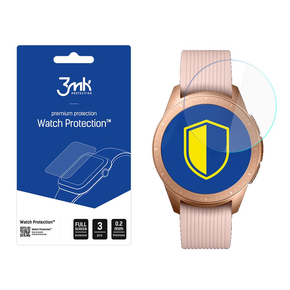 Vidro híbrido 3mk Watch Protection™ v. FlexibleGlass Lite para Samsung Galaxy Watch 42mm