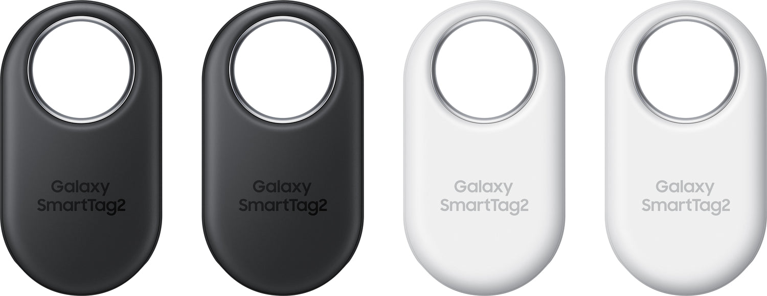 Samsung SmartTag2 (Pacote com 4) 2 unidades brancas + 2 unidades pretas