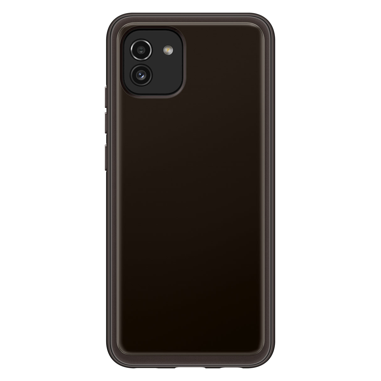 Capa Transparente Soft da Samsung para Samsung Galaxy A03 preto (EF-QA036TBEGEU)