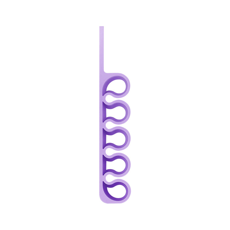 Organizador de escritório de silicone - roxo