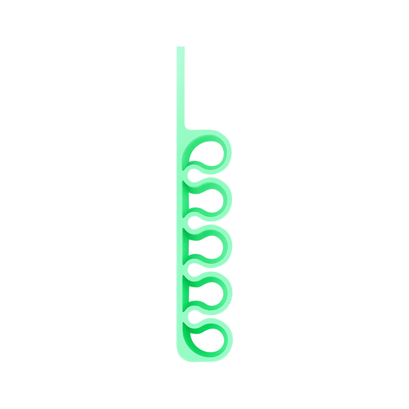 Organizador de escritório de silicone - verde