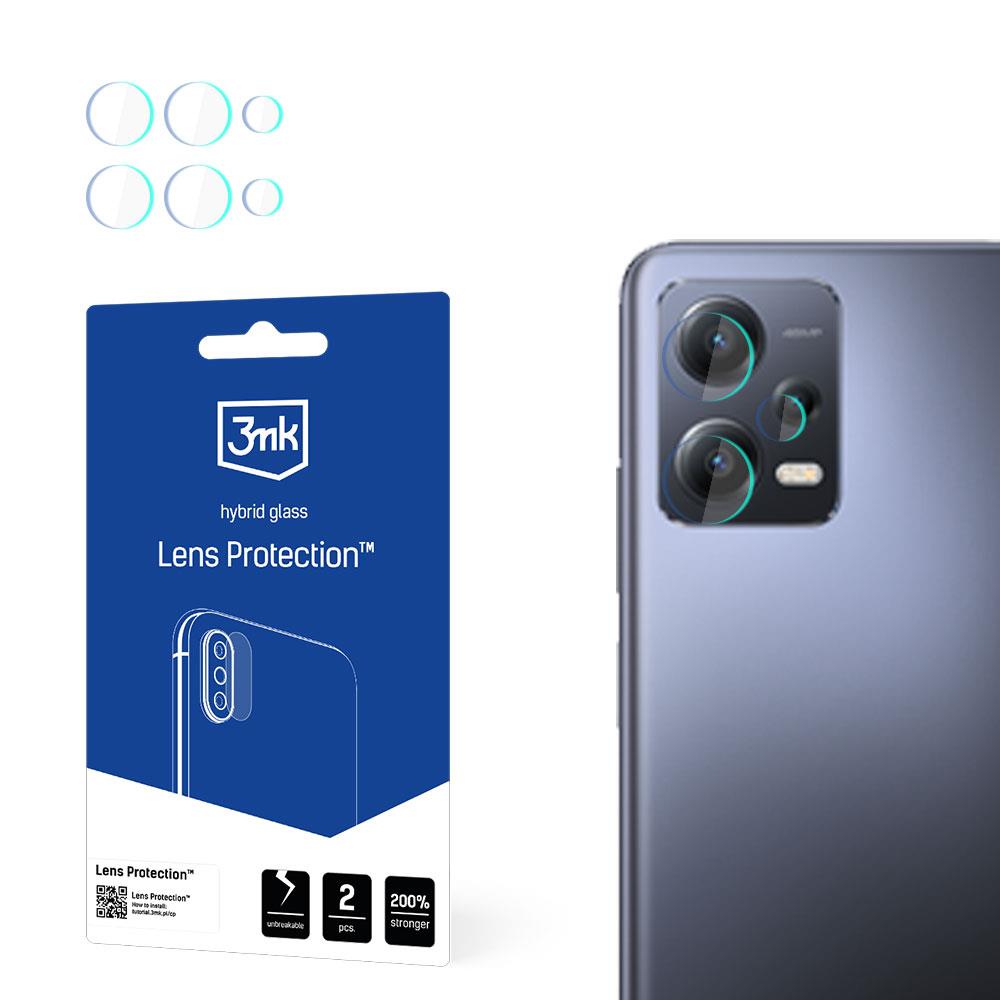 Proteção híbrida 3mk Lens Protection™ para lente de câmera no Redmi Note 12 5G