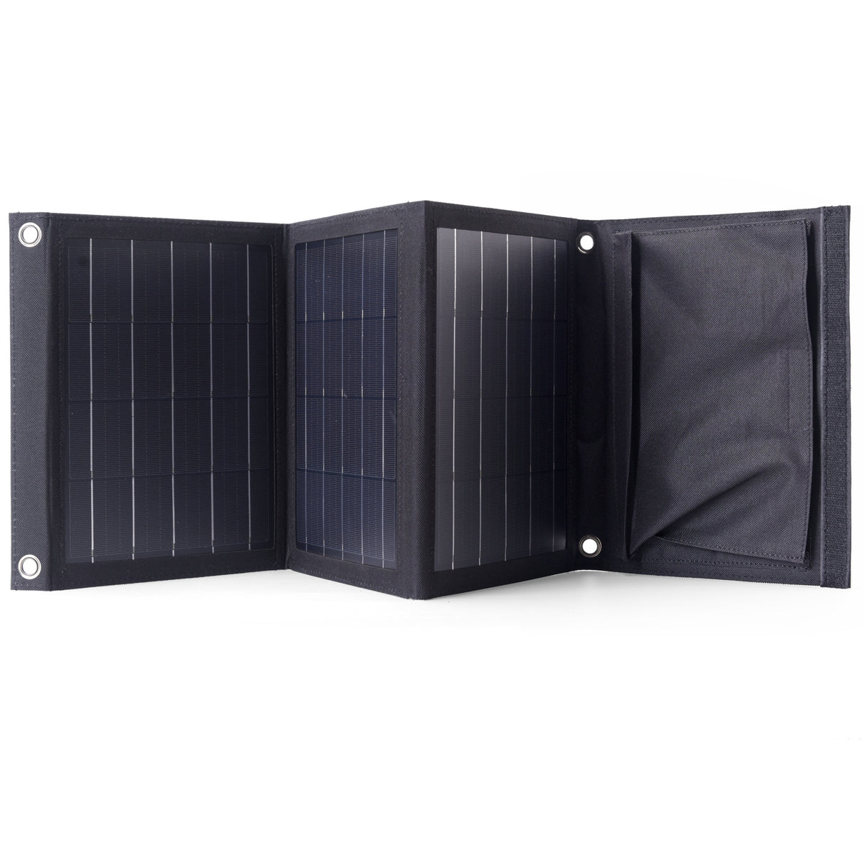 Choetech Carregador Solar Turístico 22W Dobrável Carregador Solar 2x USB Preto (SC005)
