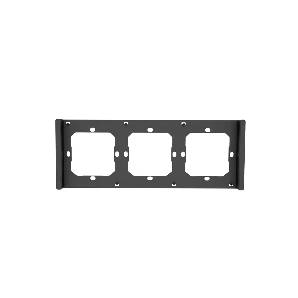 Moldura tripla Sonoff para instalação de interruptores de parede M5-80