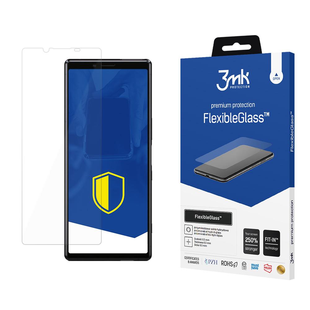 Vidro híbrido 3mk FlexibleGlass™ para Sony Xperia 1 II 5G