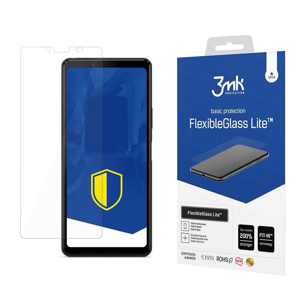 Vidro híbrido 3mk FlexibleGlass Lite™ para Sony Xperia 10 II