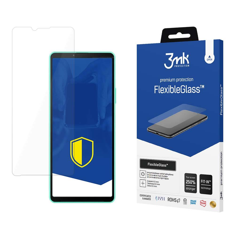 Vidro híbrido 3mk FlexibleGlass™ para Sony Xperia 10 IV