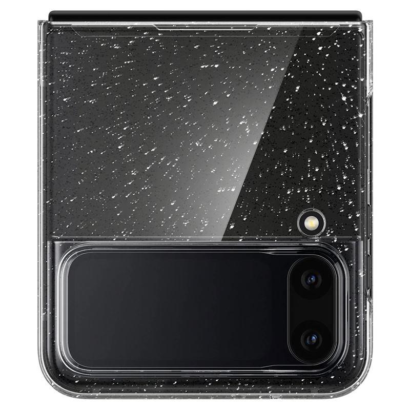Capa Spigen Airskin para Samsung Galaxy Z Flip 4 - transparente com glitter