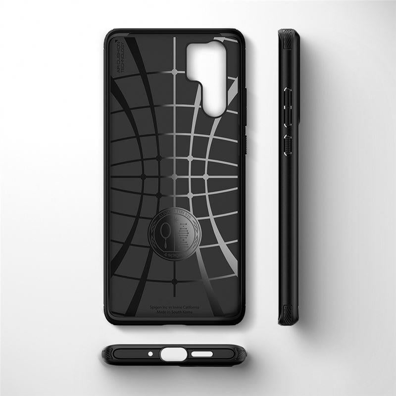 Estojo Spigen Rugged Armor para Samsung Galaxy S10E - preto fosco