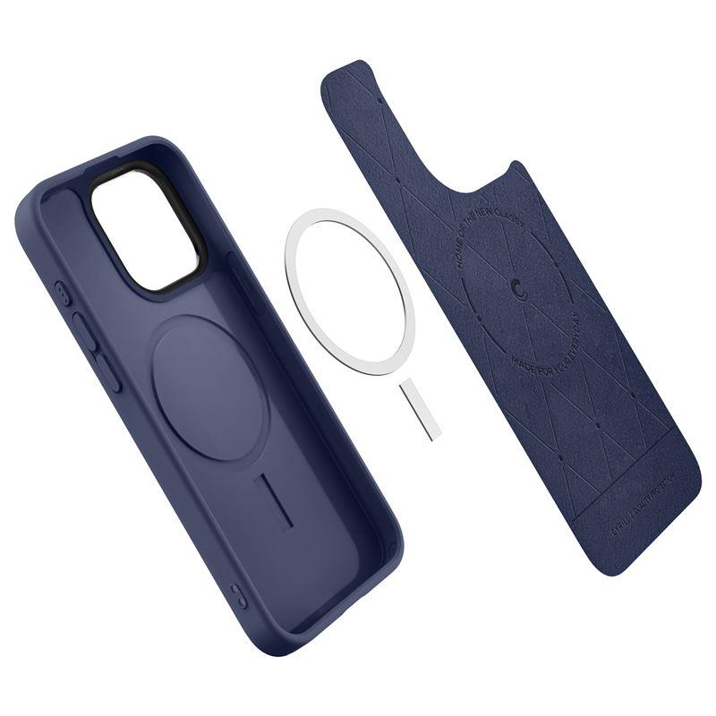 Capa Spigen Cyrill Kajuk Mag com MagSafe para iPhone 15 Pro Max - cor granada