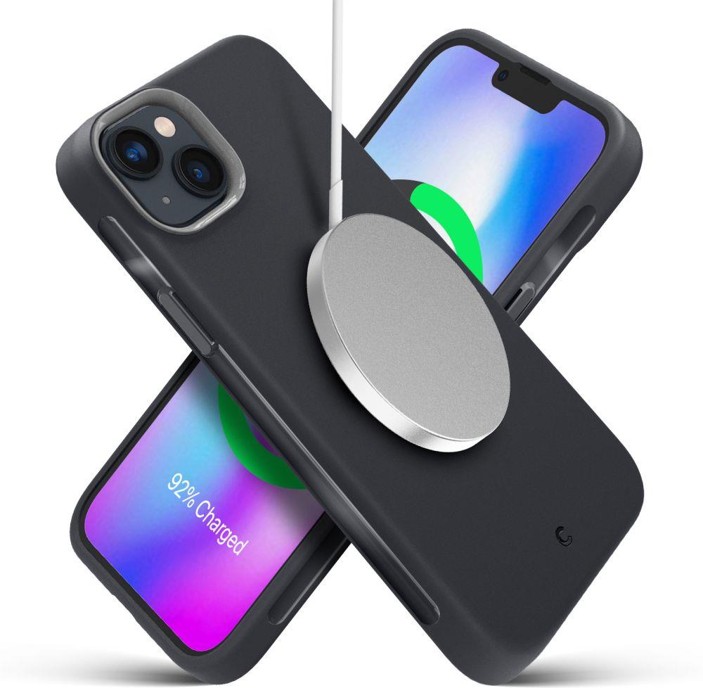 Capa Spigen Cyrill Ultra Color Mag com MagSafe para iPhone 14 Plus - cinza escuro