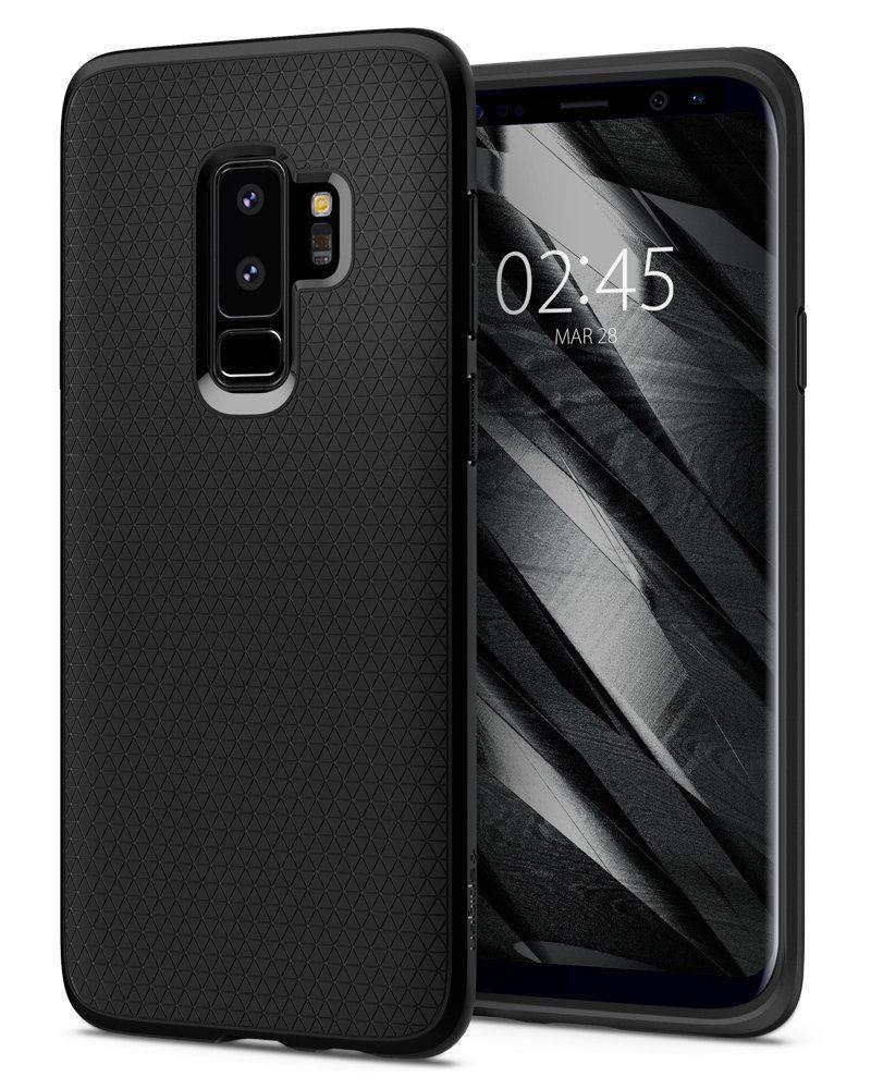 Capa Spigen Liquid Air para Samsung Galaxy S9 - preto fosco