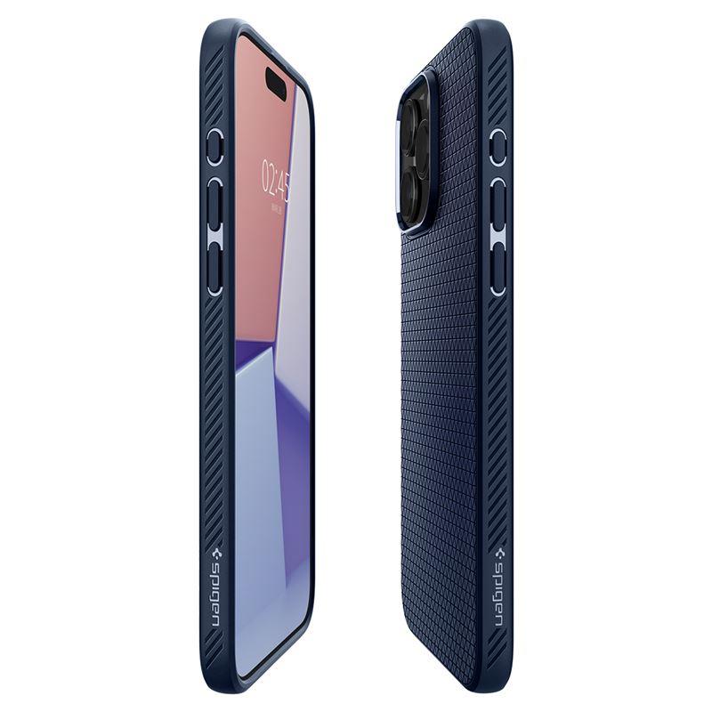 Capa Spigen Liquid Air para iPhone 15 Pro - azul