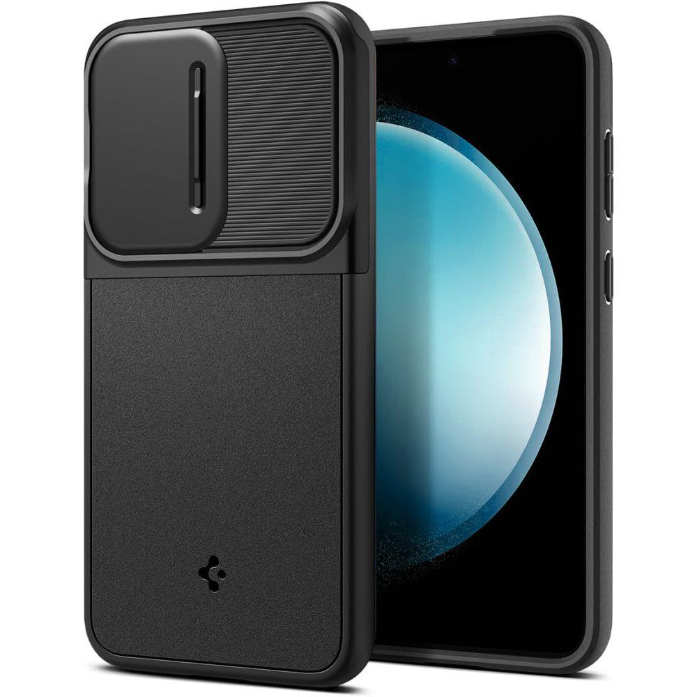 Capa Spigen Optik Armor para Samsung Galaxy S23 FE - preta