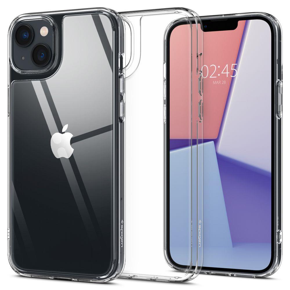 Capa Spigen Quartz Hybrid para iPhone 14 - transparente