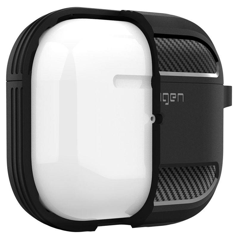 Capa Spigen Rugged Armor para Apple AirPods 3 - preto fosco
