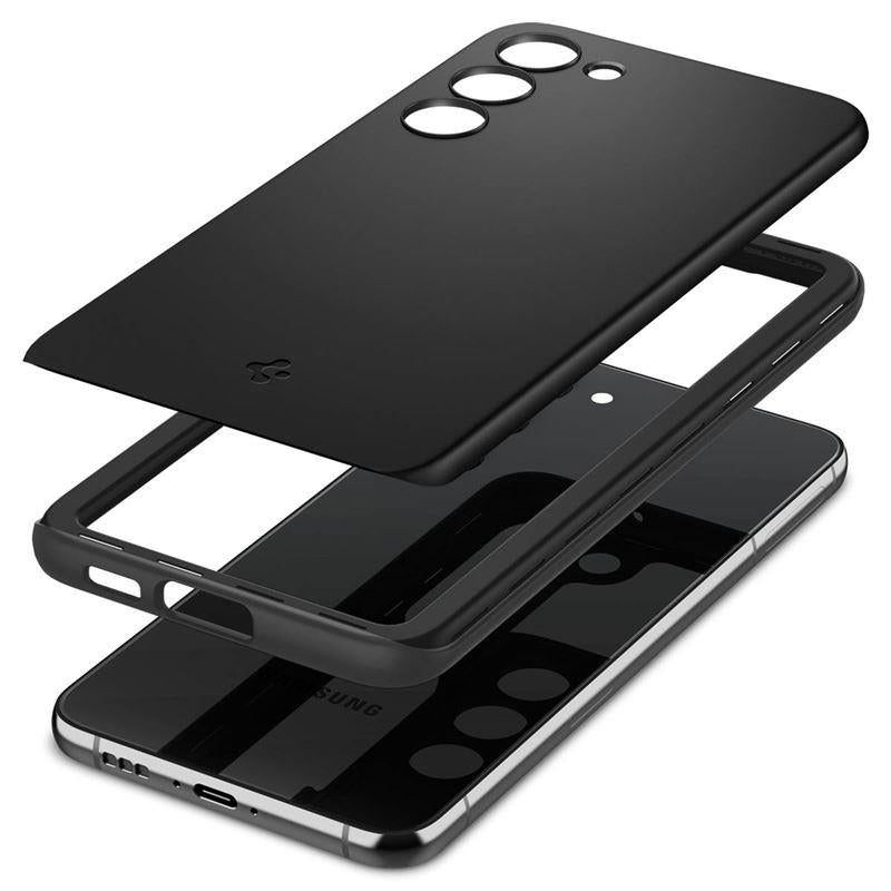 Capa Spigen Thin Fit para Samsung Galaxy S23 - preta