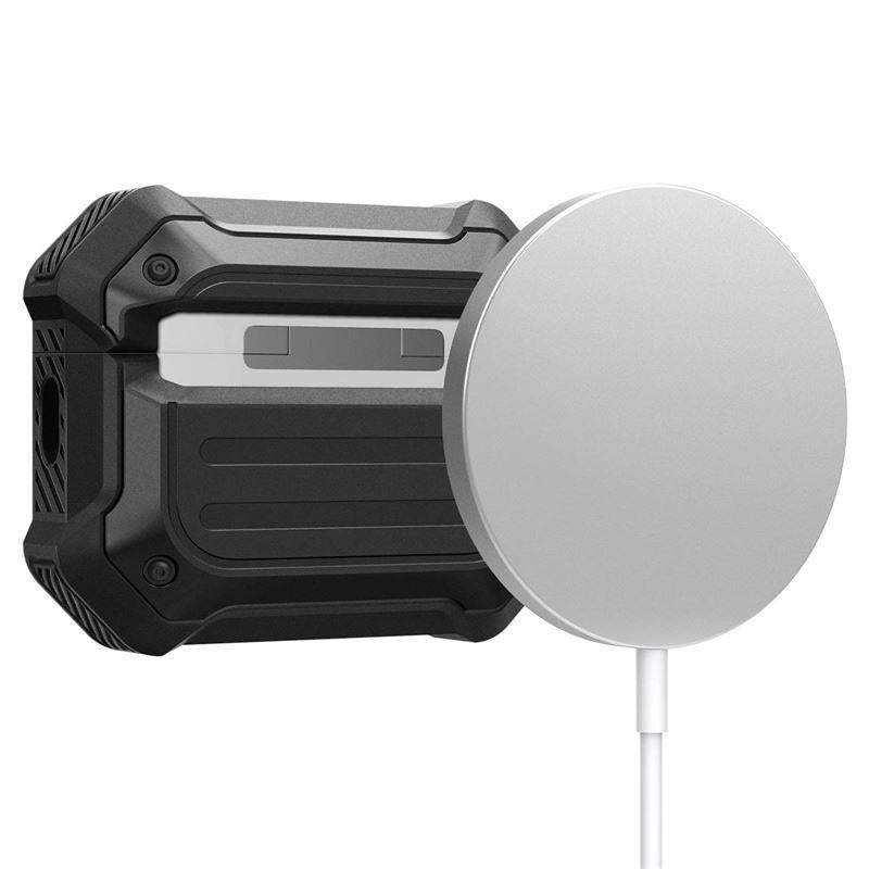 Capa Spigen Tough Armor MagSafe para Apple AirPods Pro 1 / 2 - preta