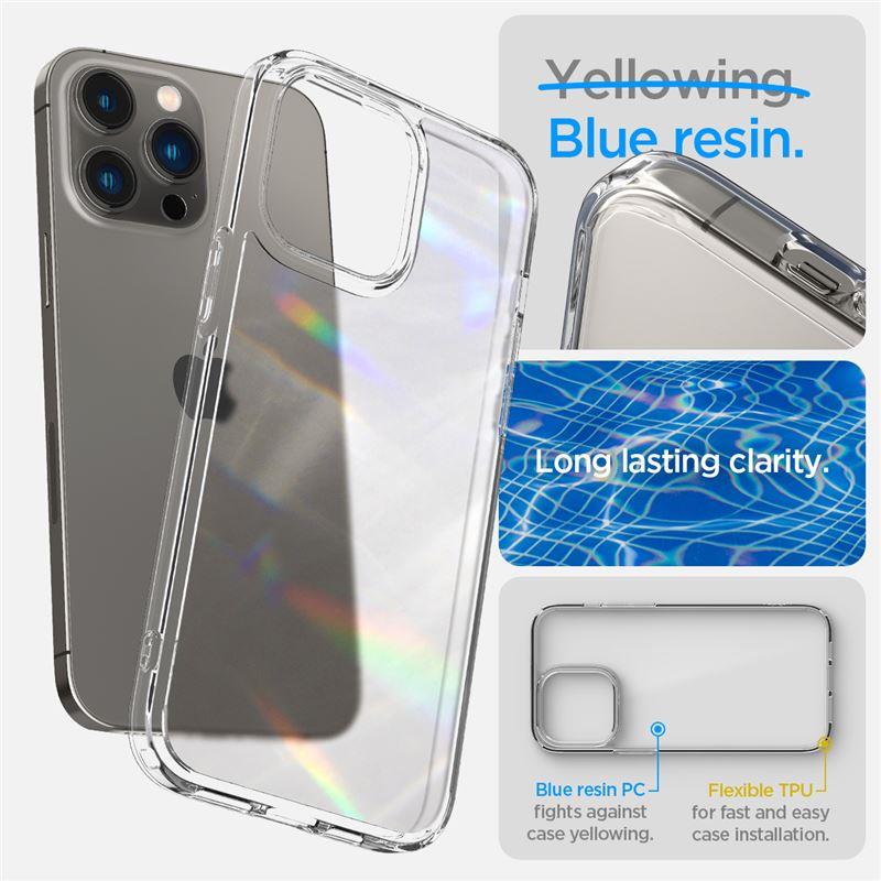 Capa Spigen Ultra Hybrid para iPhone 14 Pro Max - fosca e transparente