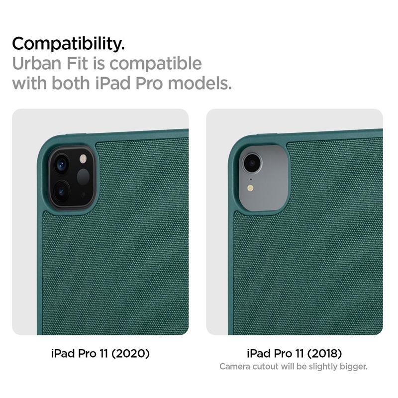 Estojo Spigen Urban Fit para Apple AirPods Pro 1 - verde escuro
