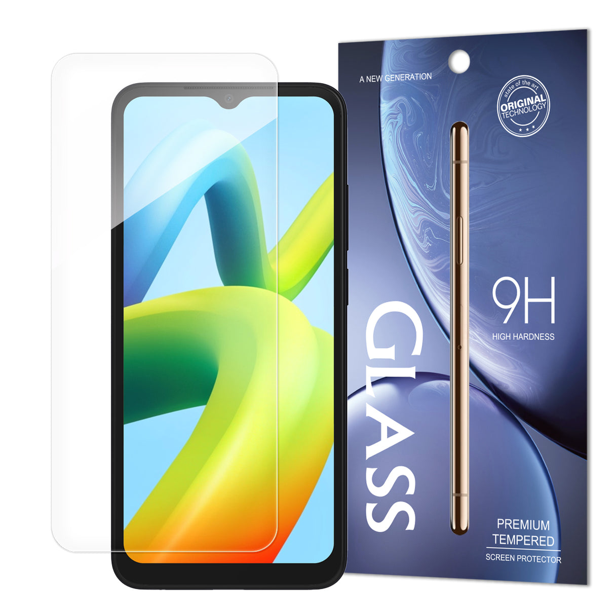 Vidro Temperado Padrão Koperta vidro temperado para Xiaomi Redmi A2 / Redmi A1 9H