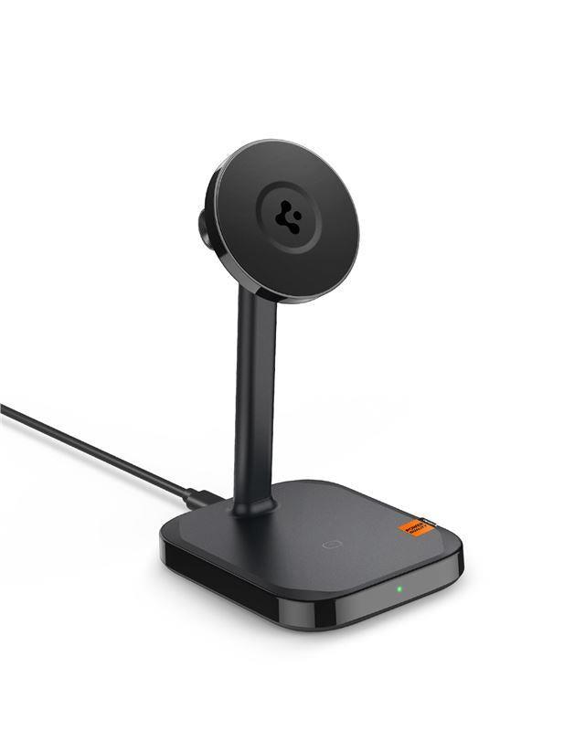 Stojak Spigen ArcField PF2100 com carregador MagSafe - preto