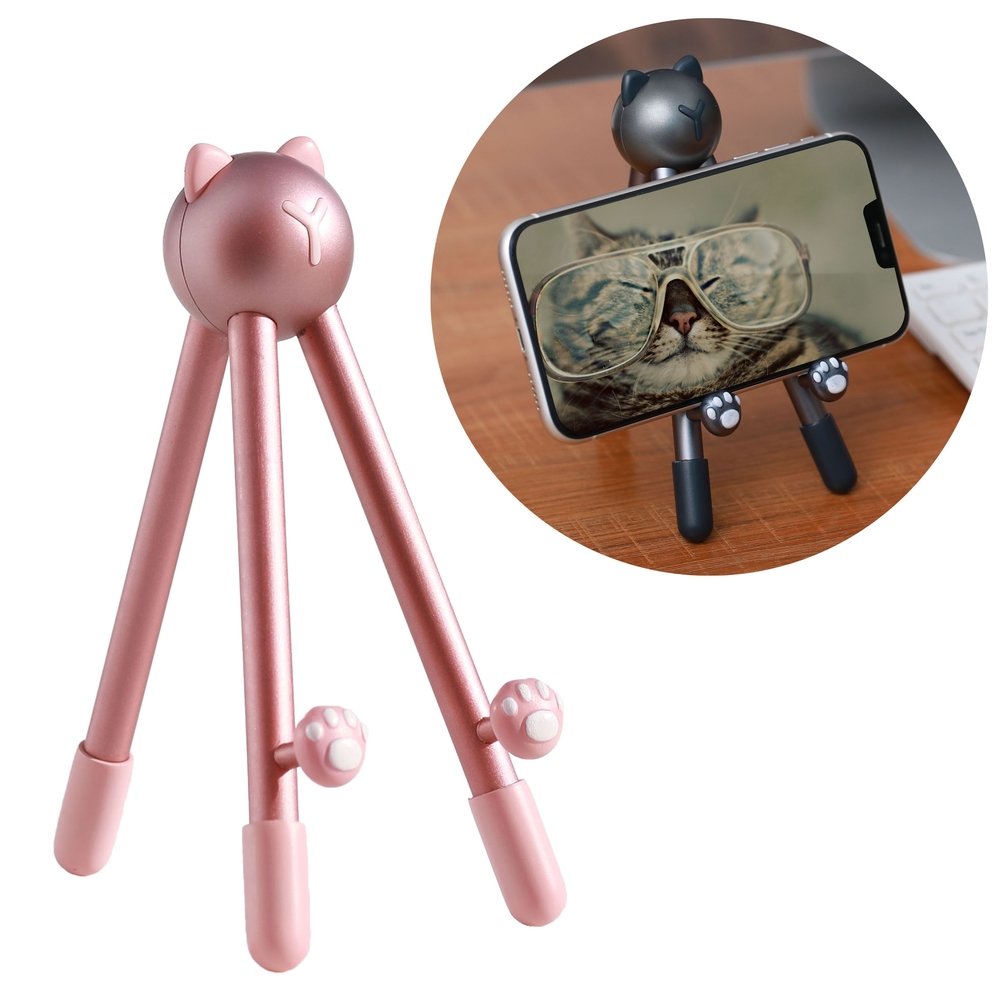 Suporte base Stoyobe para telefone tablet rosa (HF-II pink)