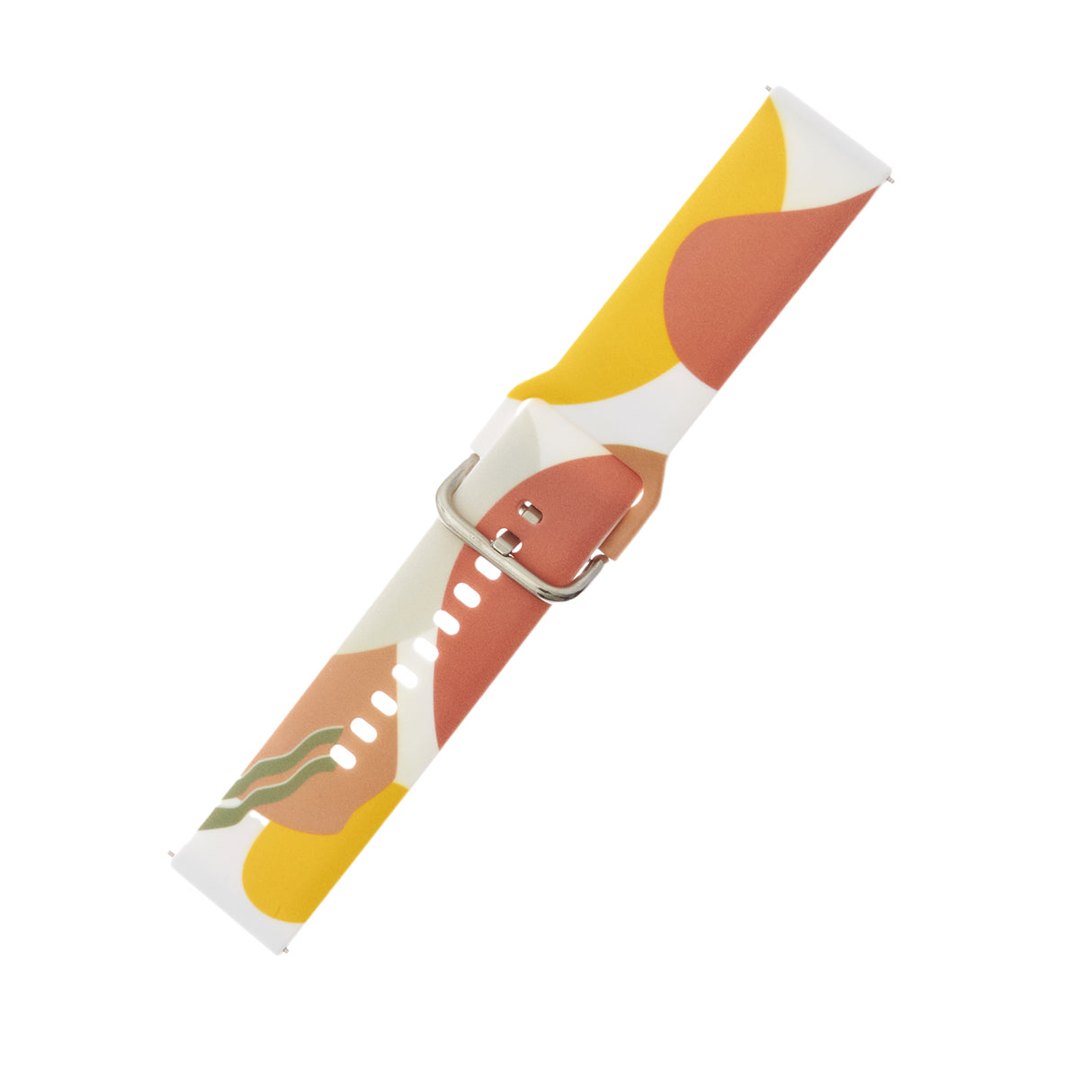 Pulseira Moro de silicone para Samsung Galaxy Watch 42mm, bracelete para relógio modelo 7