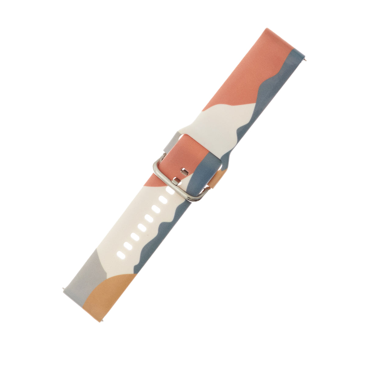 Pulseira Moro de silicone para Samsung Galaxy Watch 46mm, bracelete para relógio, padrão 15