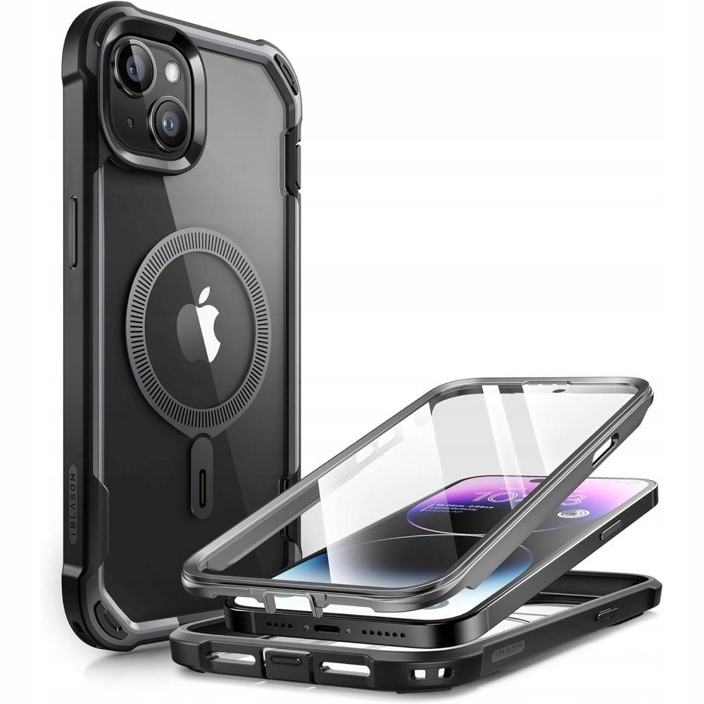 Capa Supcase IBLSN Ares Mag com MagSafe para iPhone 15 - preta