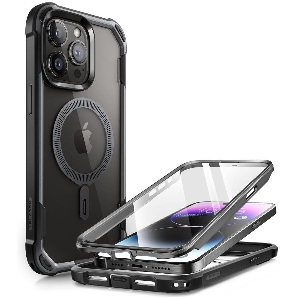 Capa Supcase IBLSN Ares Mag com MagSafe para iPhone 15 Pro - preta