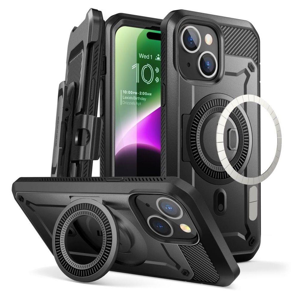 Capa Supcase UB Pro Mag com MagSafe para iPhone 15 - preta