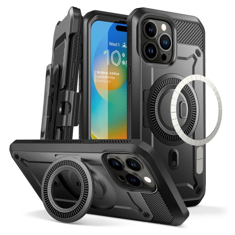 Capa Supcase UB Pro Mag com MagSafe para iPhone 15 Pro Max - preta
